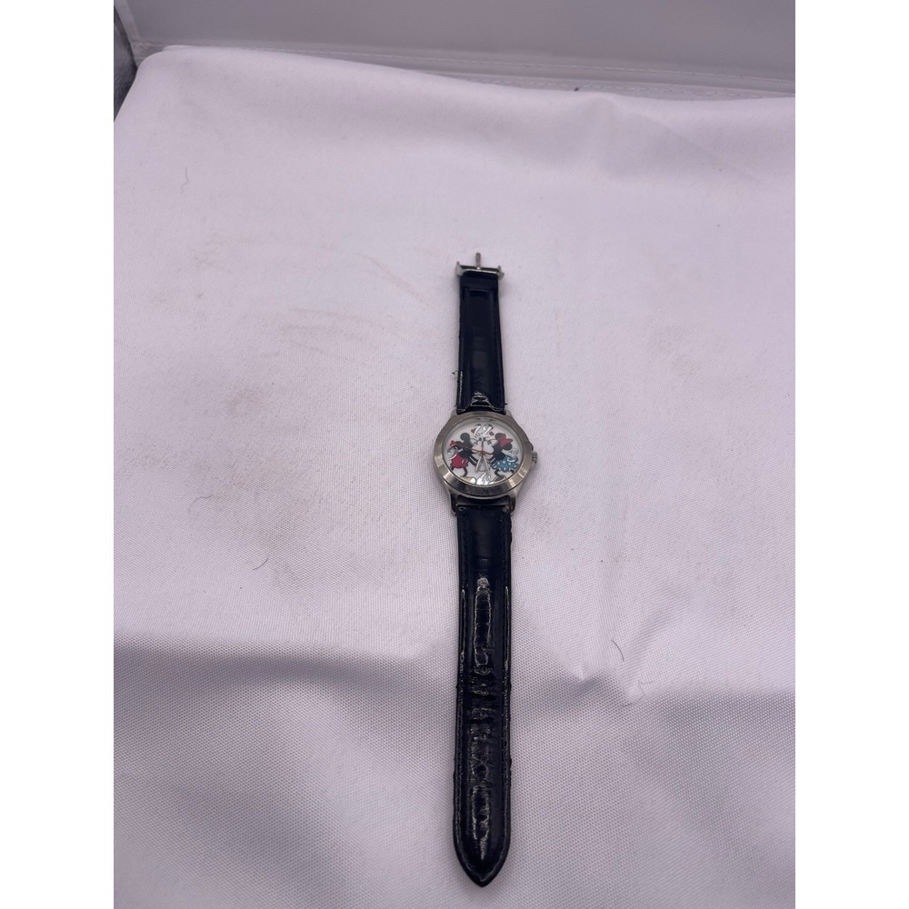MICKEY MOUSE Authentic "DISNEY" Women's Watch-Leather Needs Battery